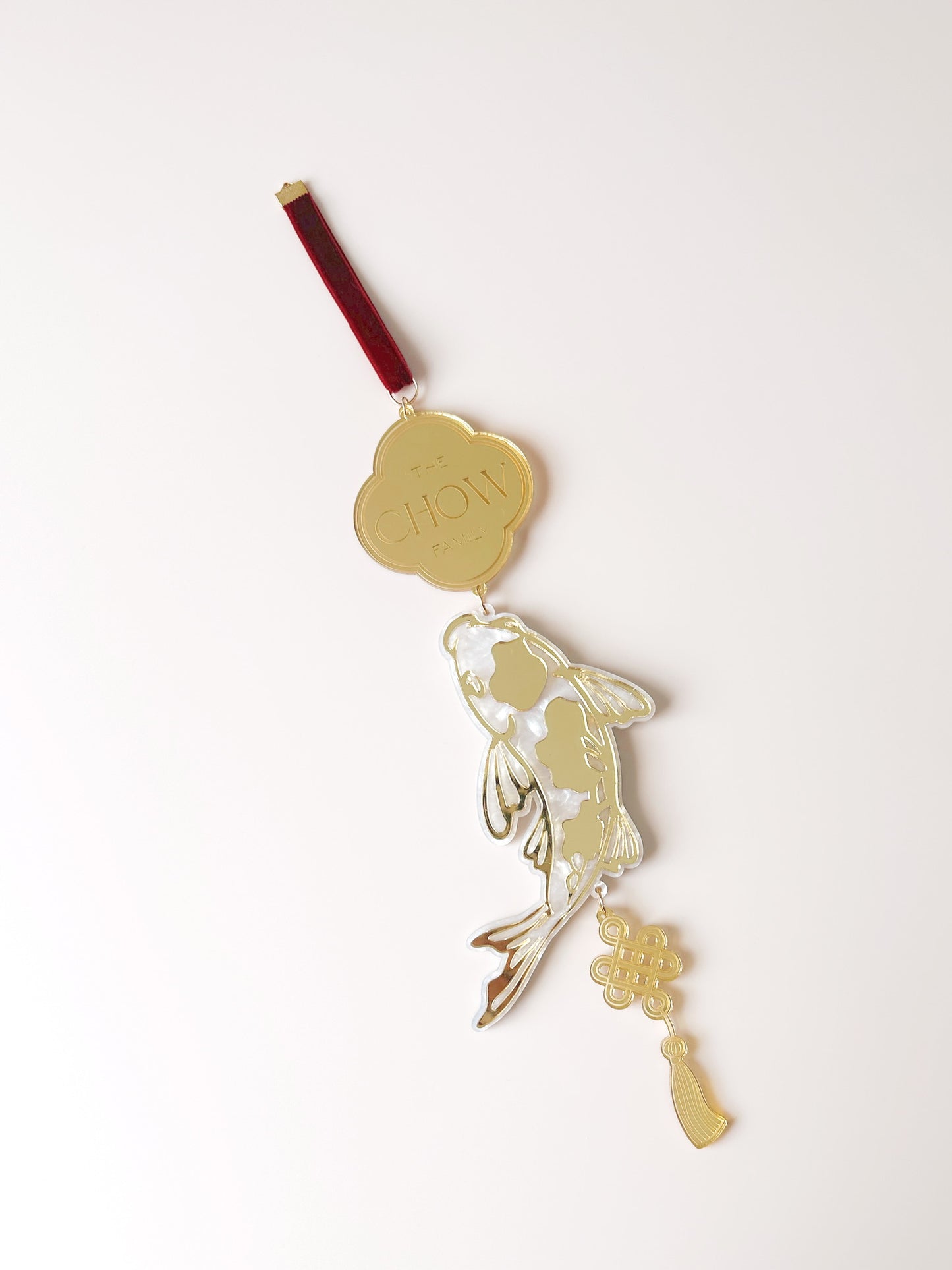 Lunar New Year Ornament - Pearl Koi