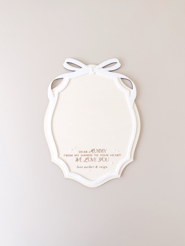 Mother's Day - Handprint Plaque