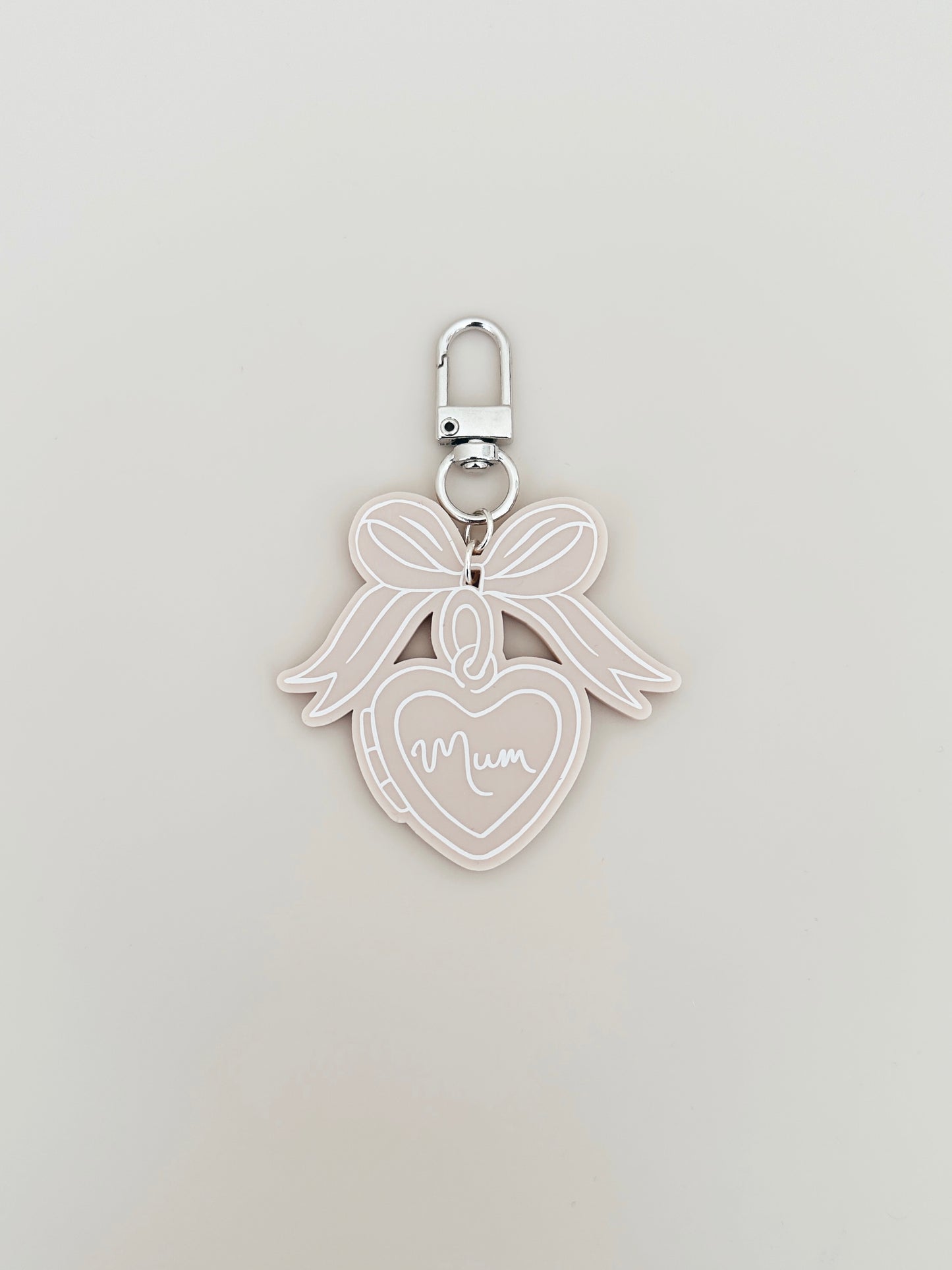 Bag Tag - Bow Heart