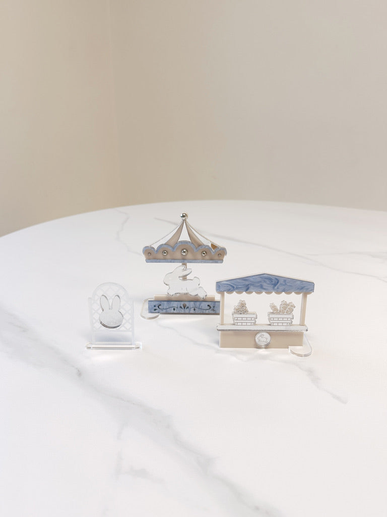 Easter Village Set- TINY Carnival Scene