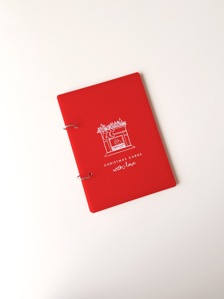 Christmas Card Folder - Mantle