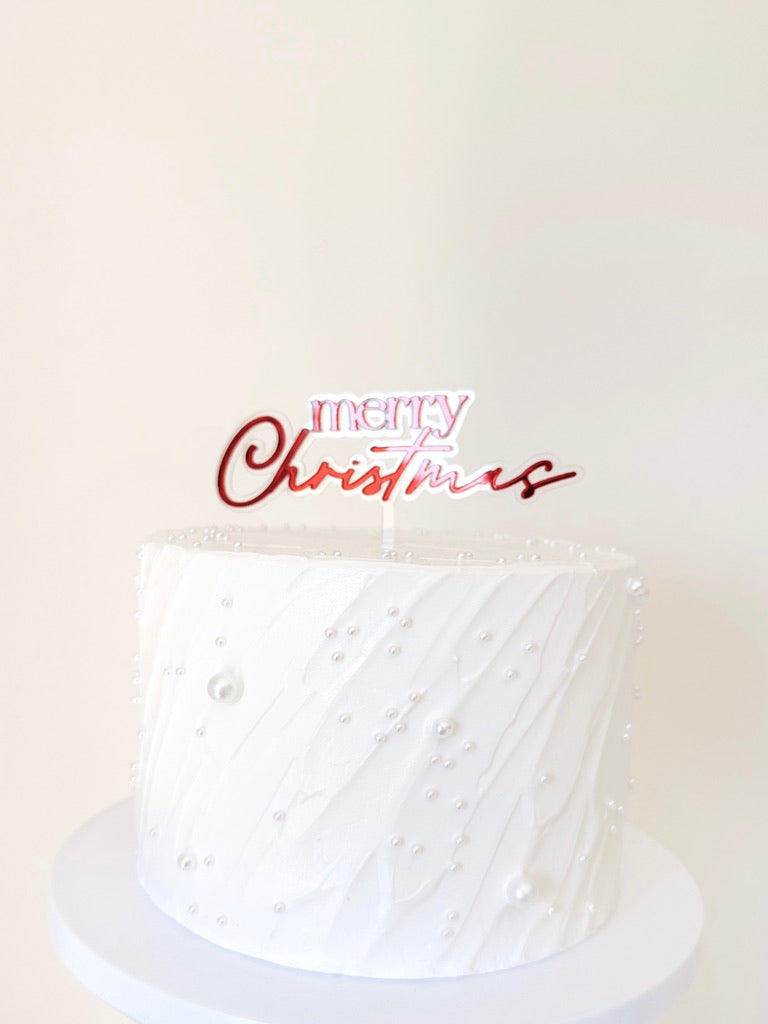 Cake Topper - Christmas