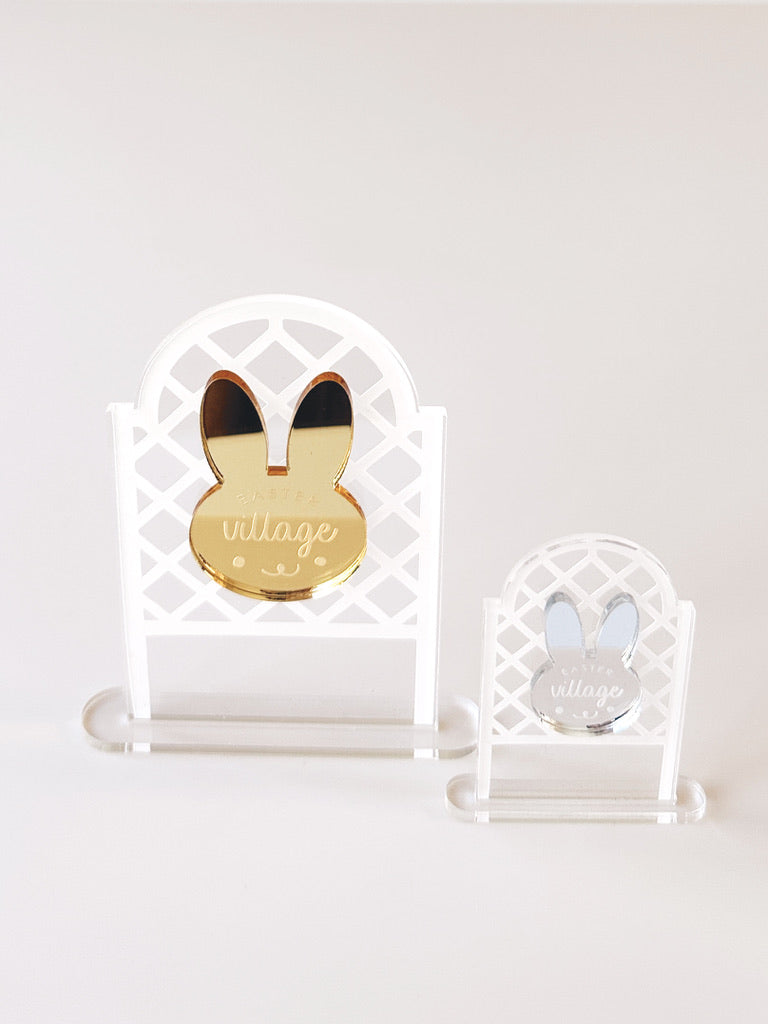 Easter Village - Garden Trellis Sign