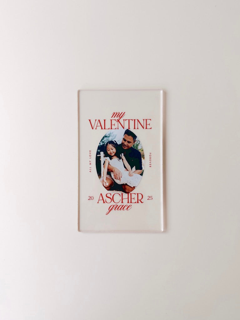 My Valentine - Photo Plaque