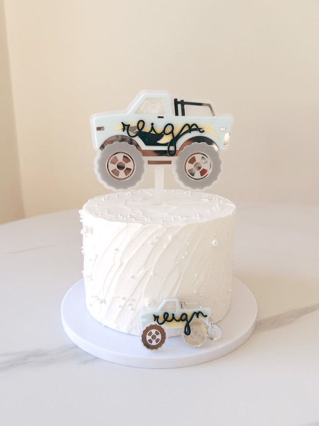 Birthday Badge - Monster Truck