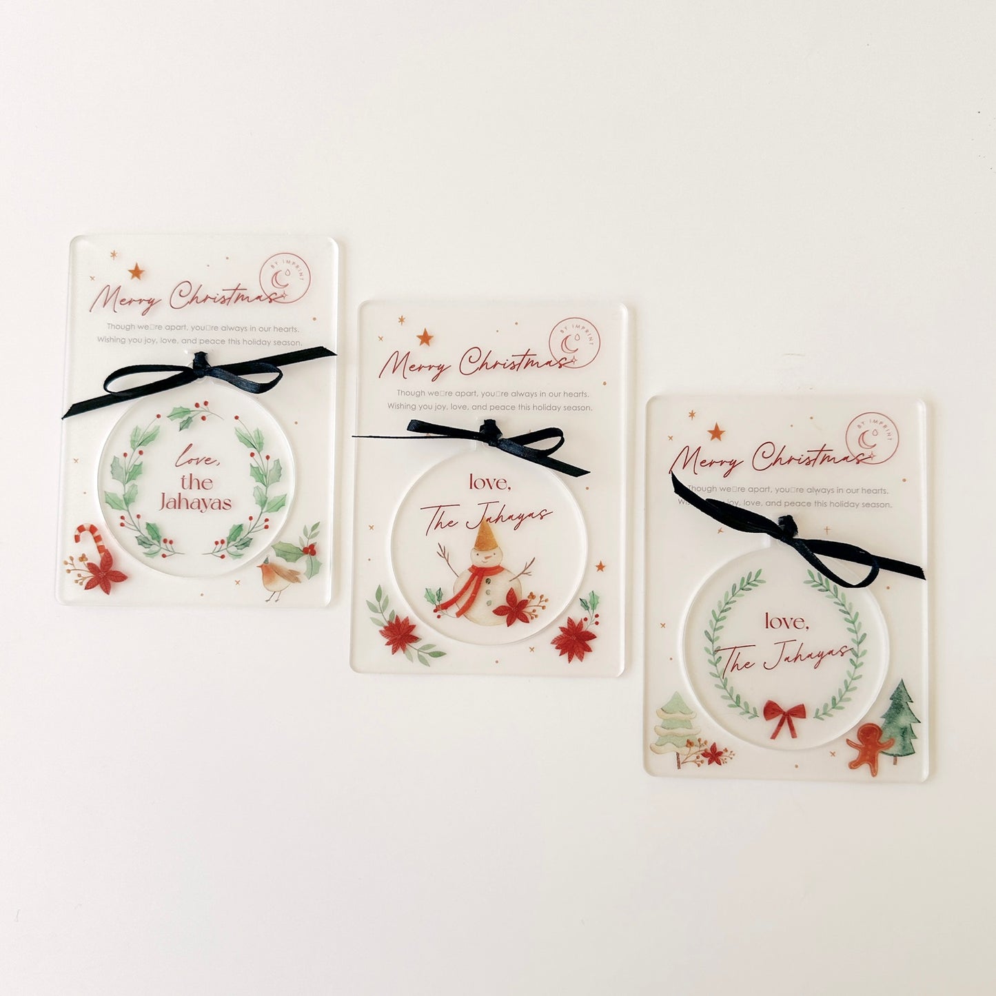 Gift Card Bauble - Acrylic