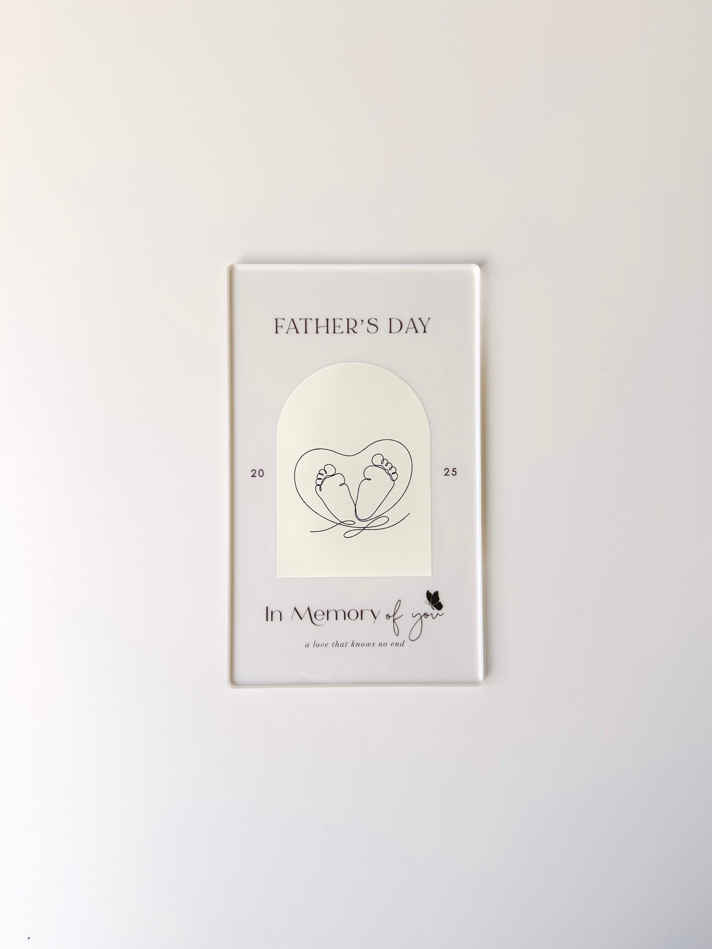 Photo Plaque - Father's Day - IMOY Heart