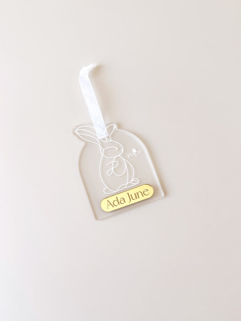 In Memory of You Hanging Ornament - Easter Rabbit