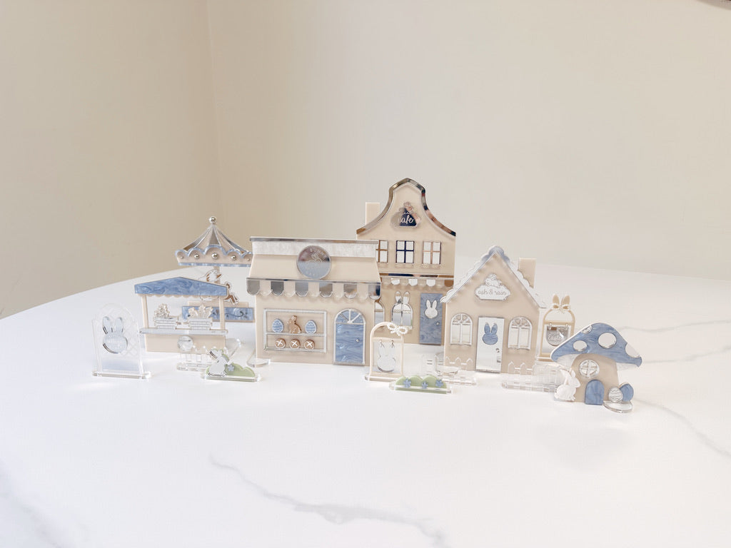 Easter Village Set - TINY