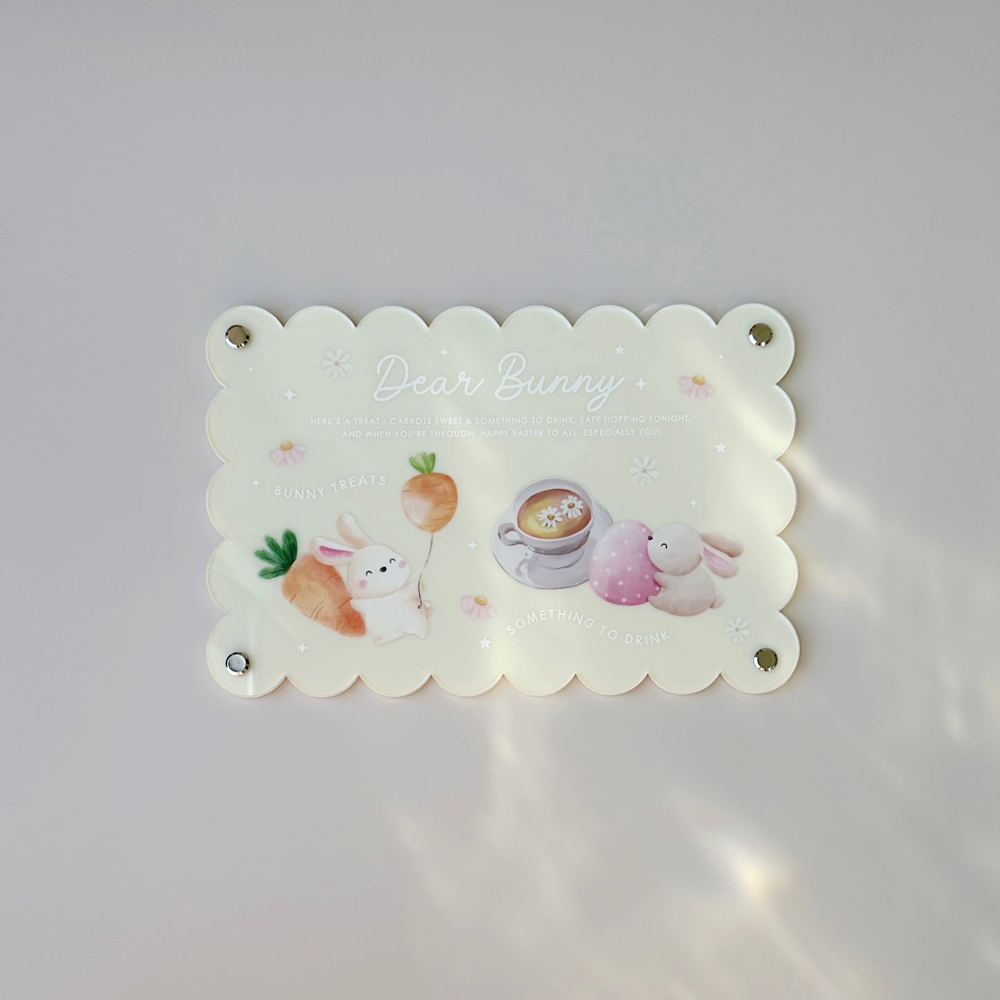 Bunny Board - Scallop Rectangle