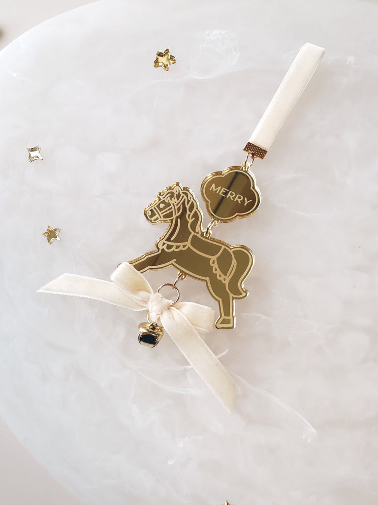Christmas Charm Ornament - Assorted