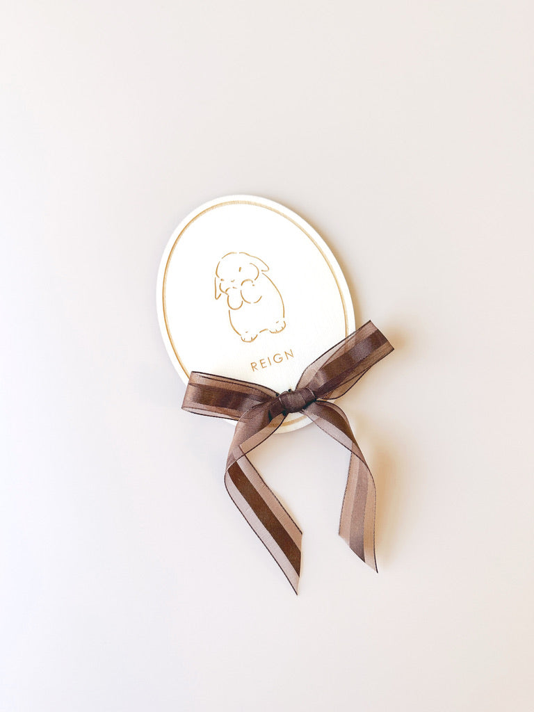 Easter Plaque - Oval Plywood