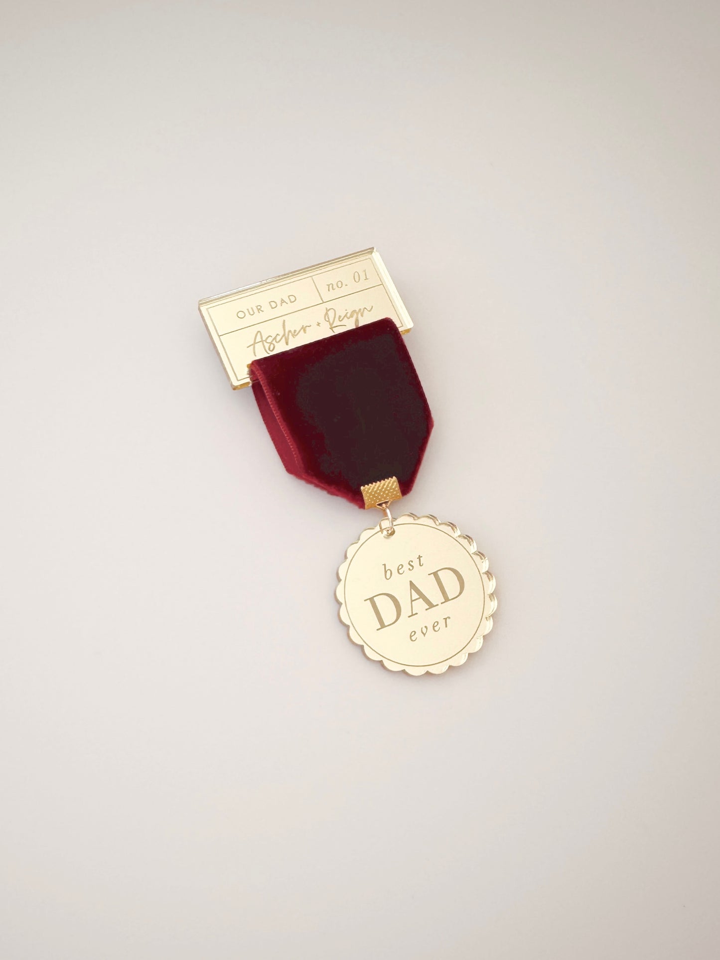 Best Dad Ever - Name Badge