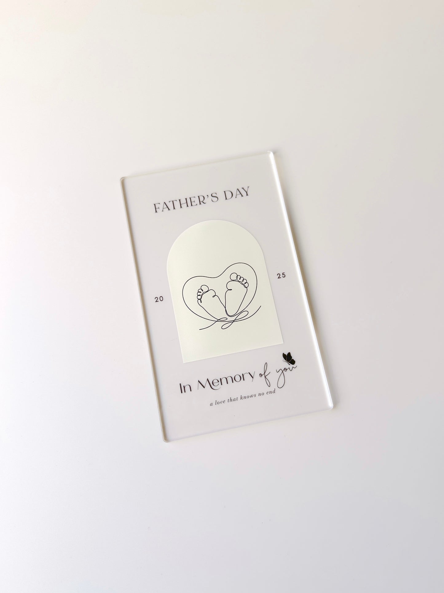 Photo Plaque - Father's Day - IMOY Heart
