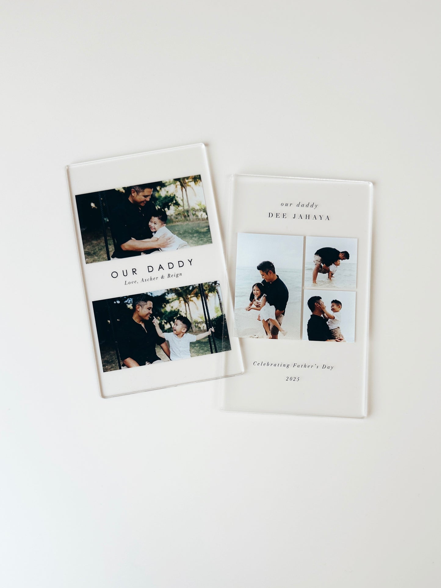 Mini Photo Plaque - Father's Day - Collage