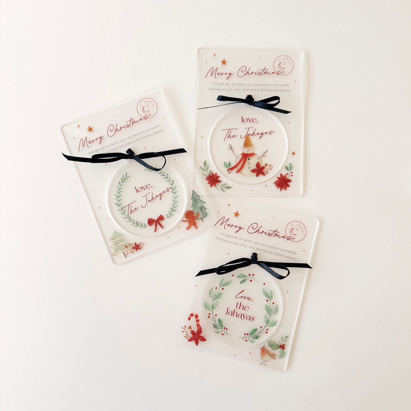 Gift Card Bauble - Acrylic