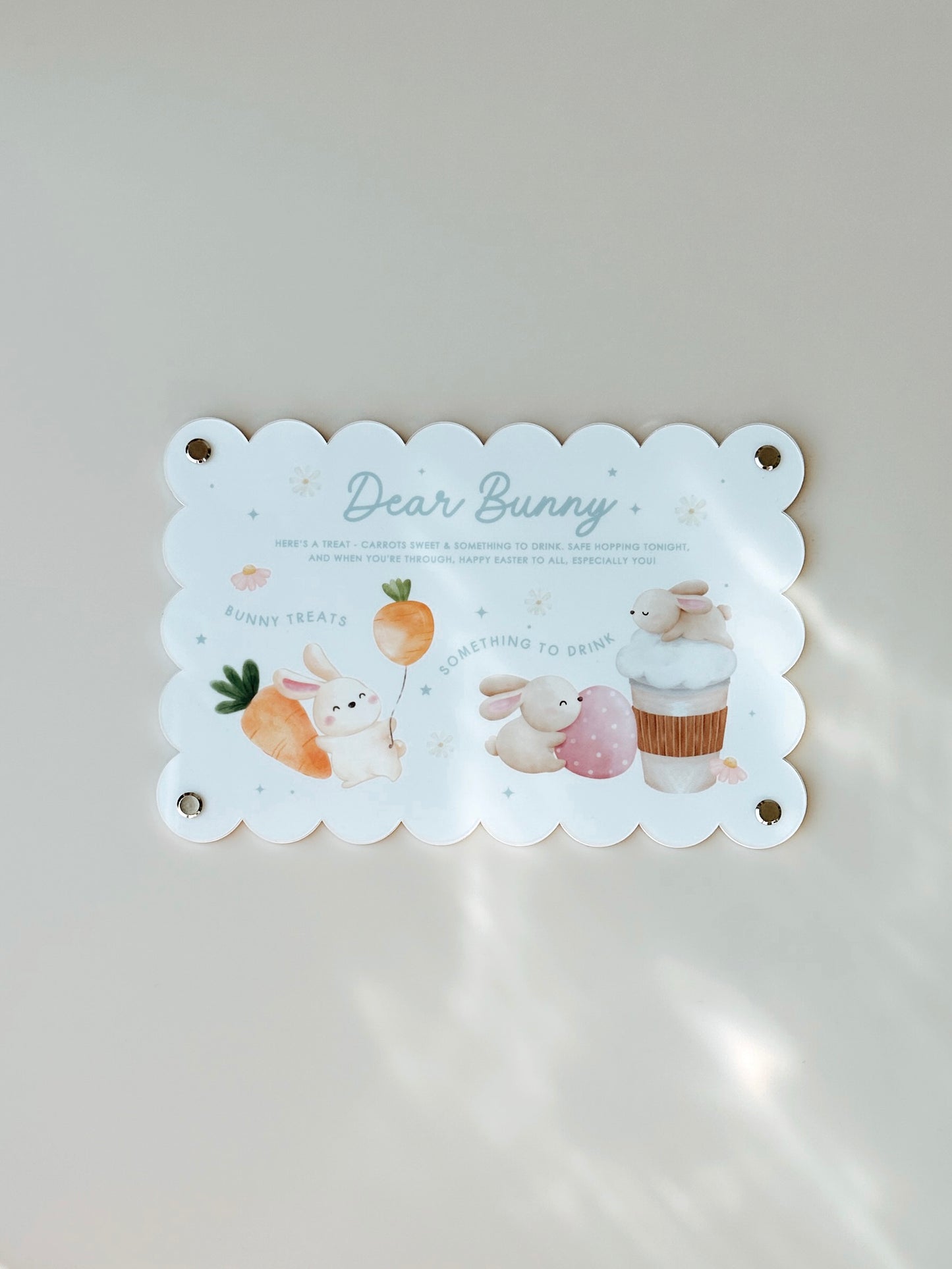 Bunny Board - Scallop Rectangle