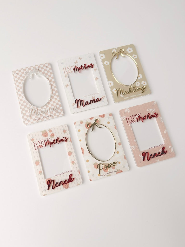 Mother's Day Picture Frame - Magnetic Rectangle