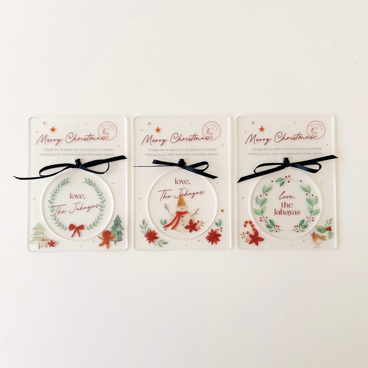 Gift Card Bauble - Acrylic