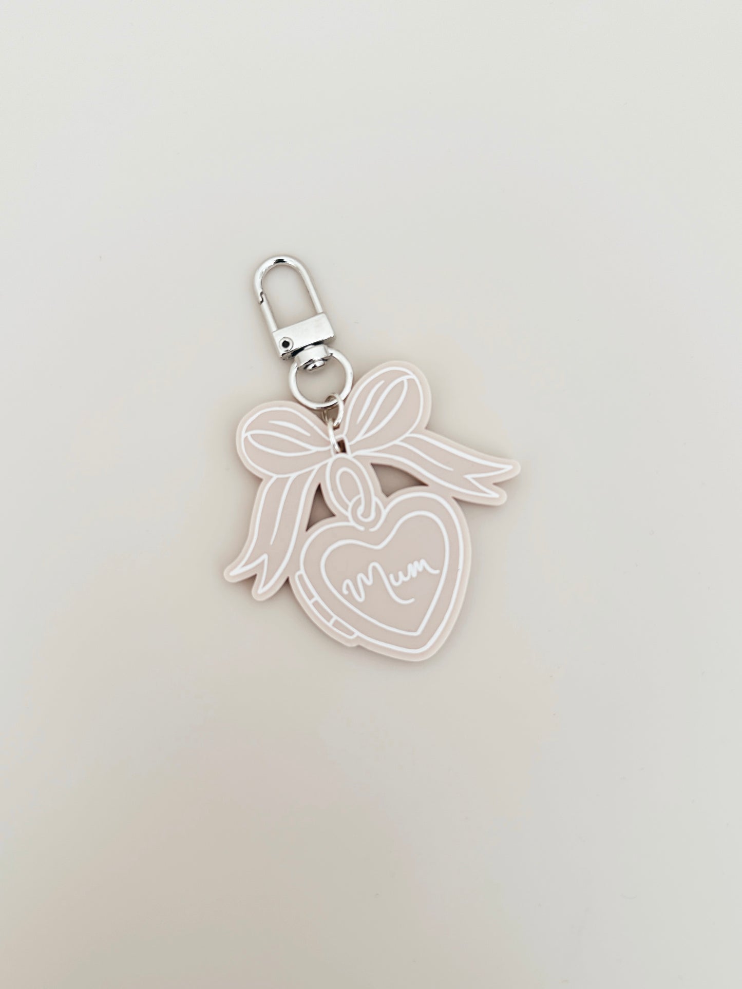 Bag Tag - Bow Heart