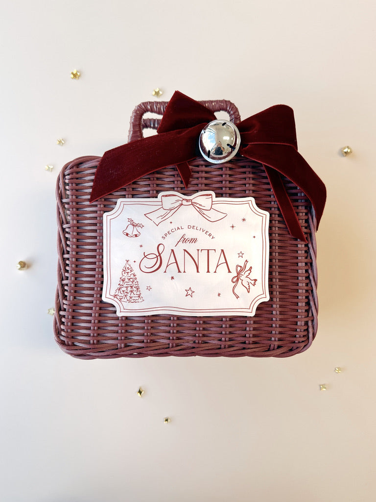 Crate Plaque - Pearl Christmas