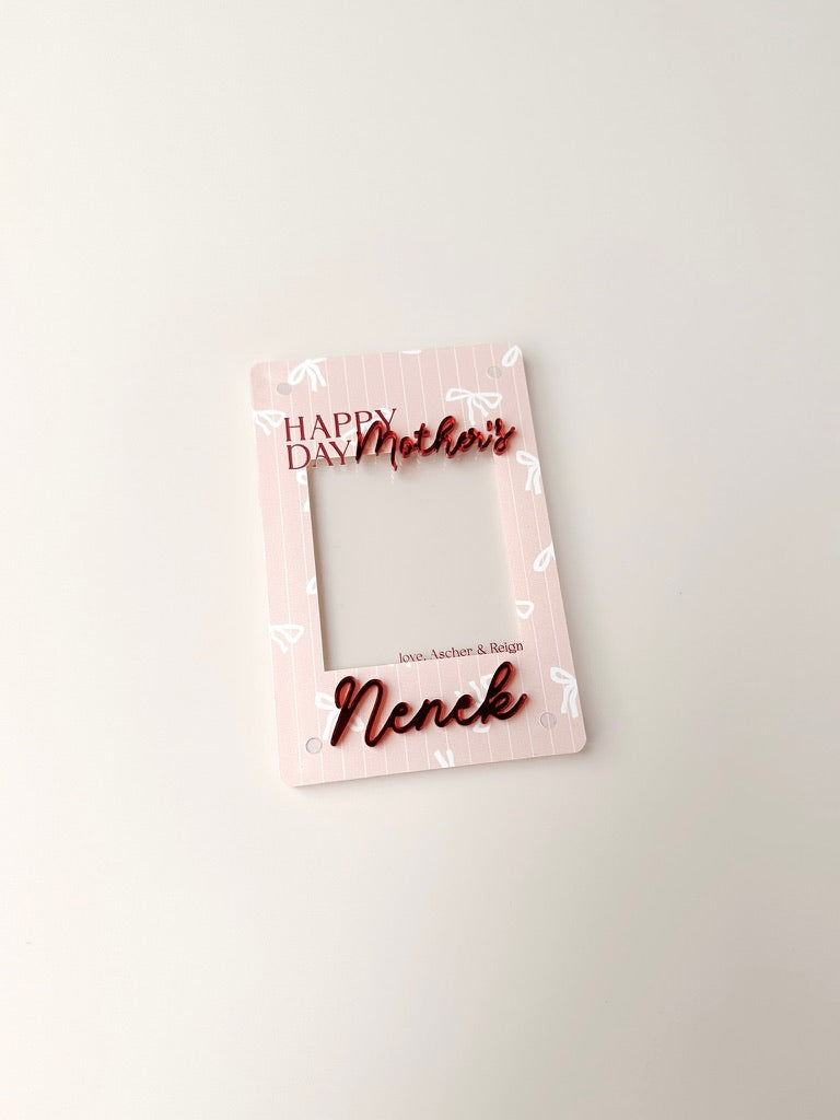 Mother's Day Picture Frame - Magnetic Rectangle