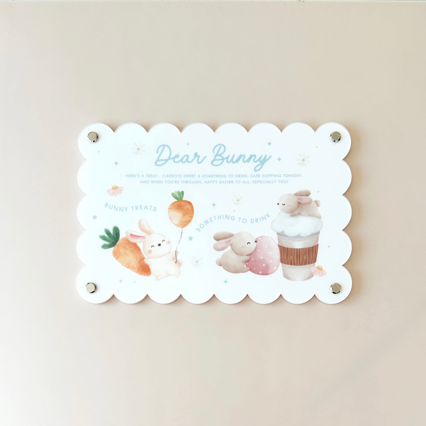 Bunny Board - Scallop Rectangle