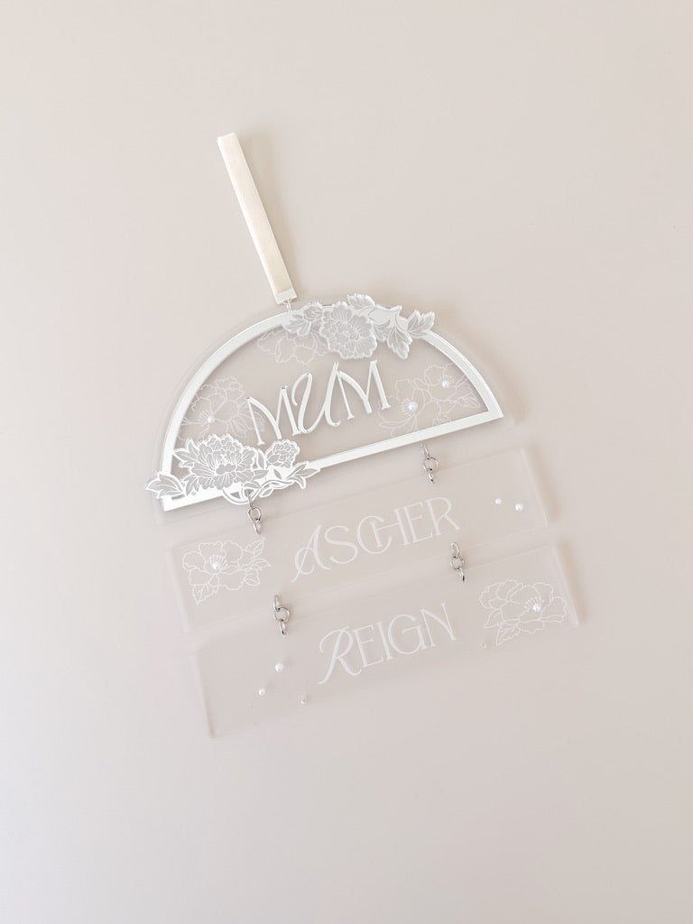 Mother's Day - Flower Family Plaque