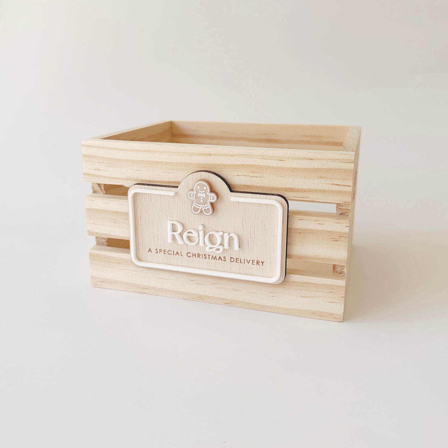 Mini Christmas Crate