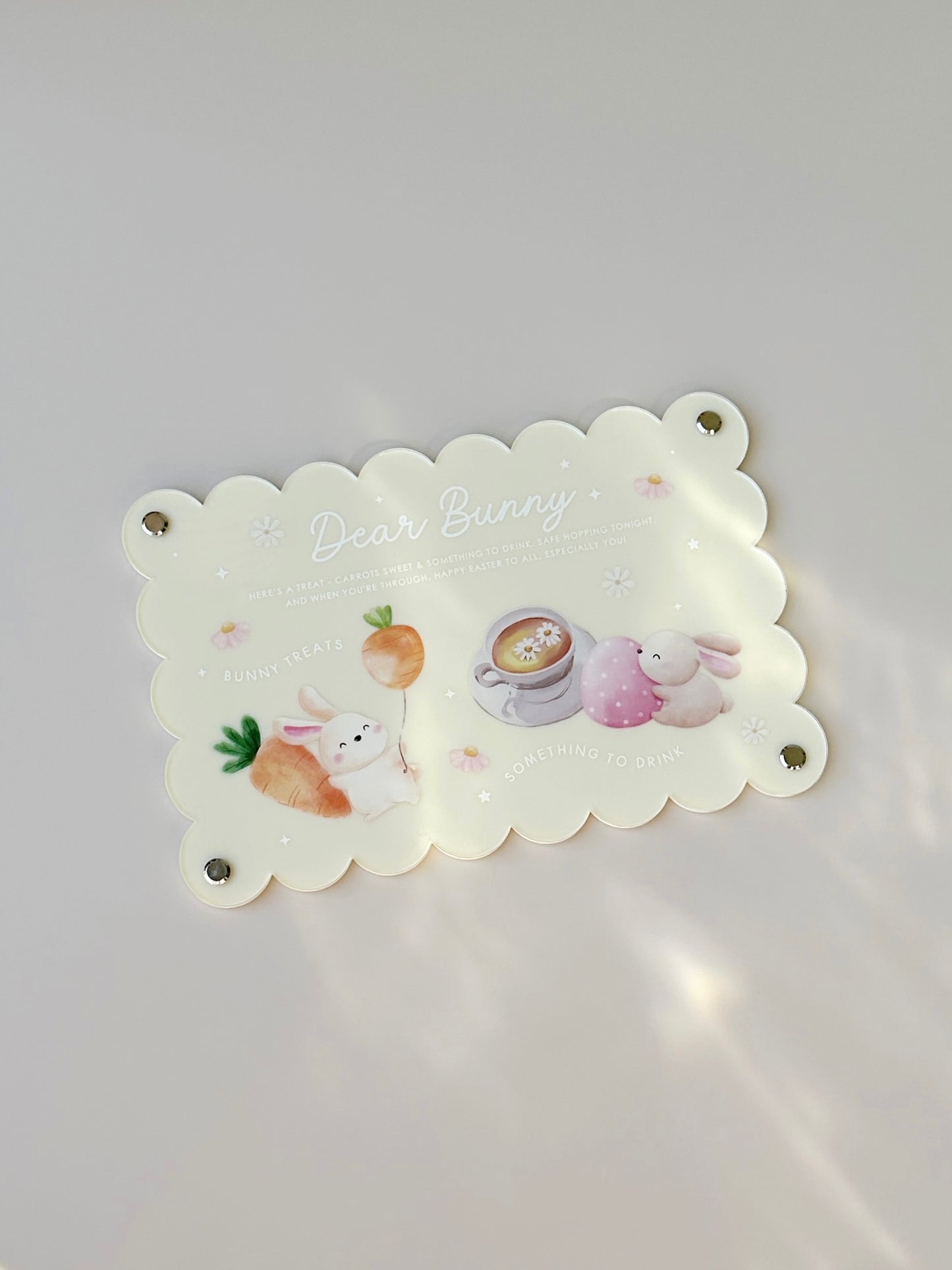 Bunny Board - Scallop Rectangle