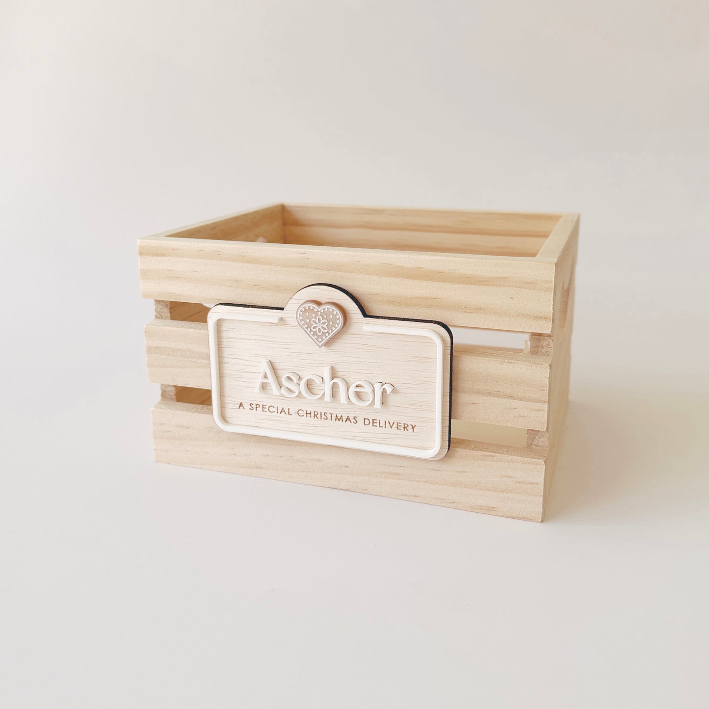 Mini Christmas Crate