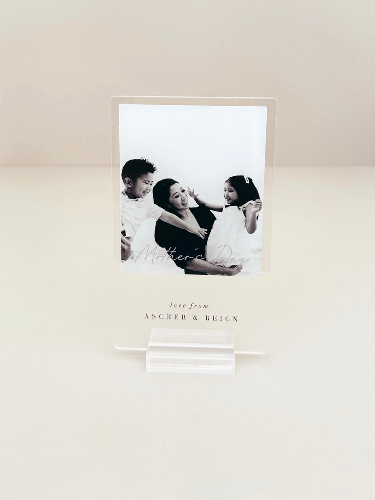 Mini Photo Plaque - Mother's Day - Polaroid