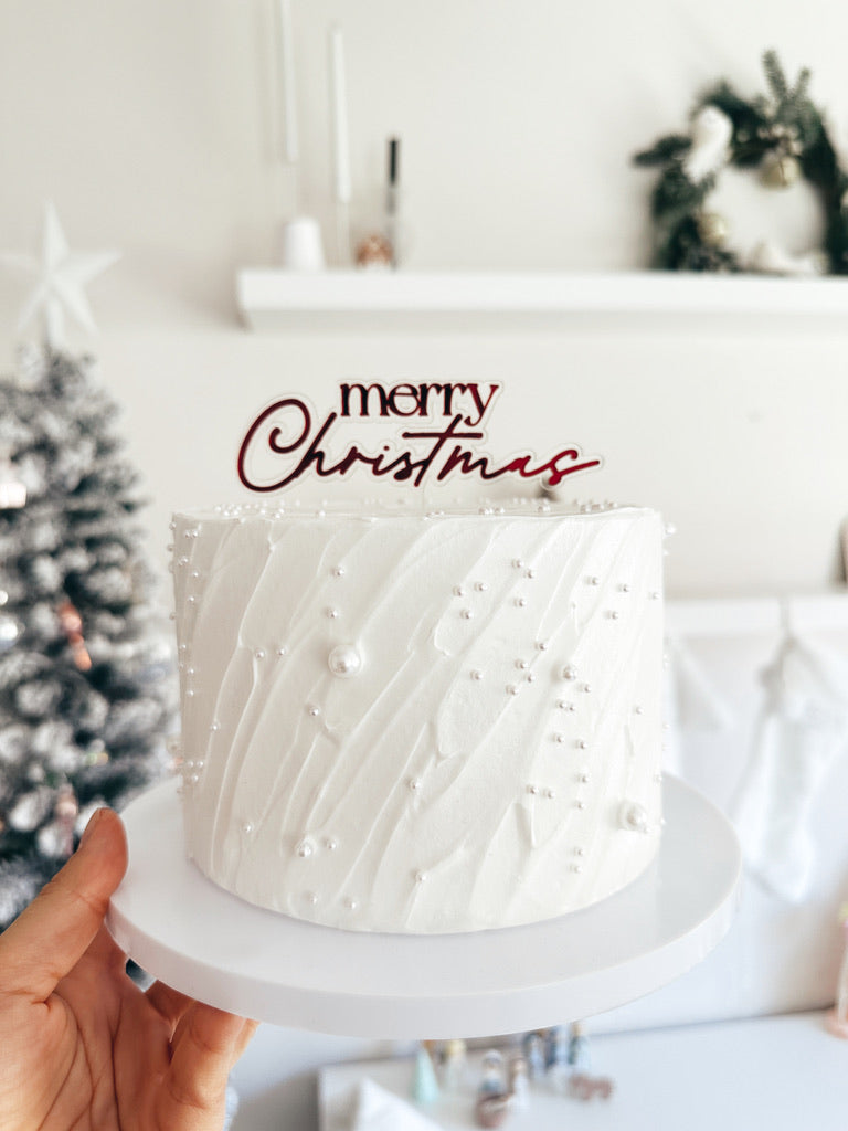 Cake Topper - Christmas