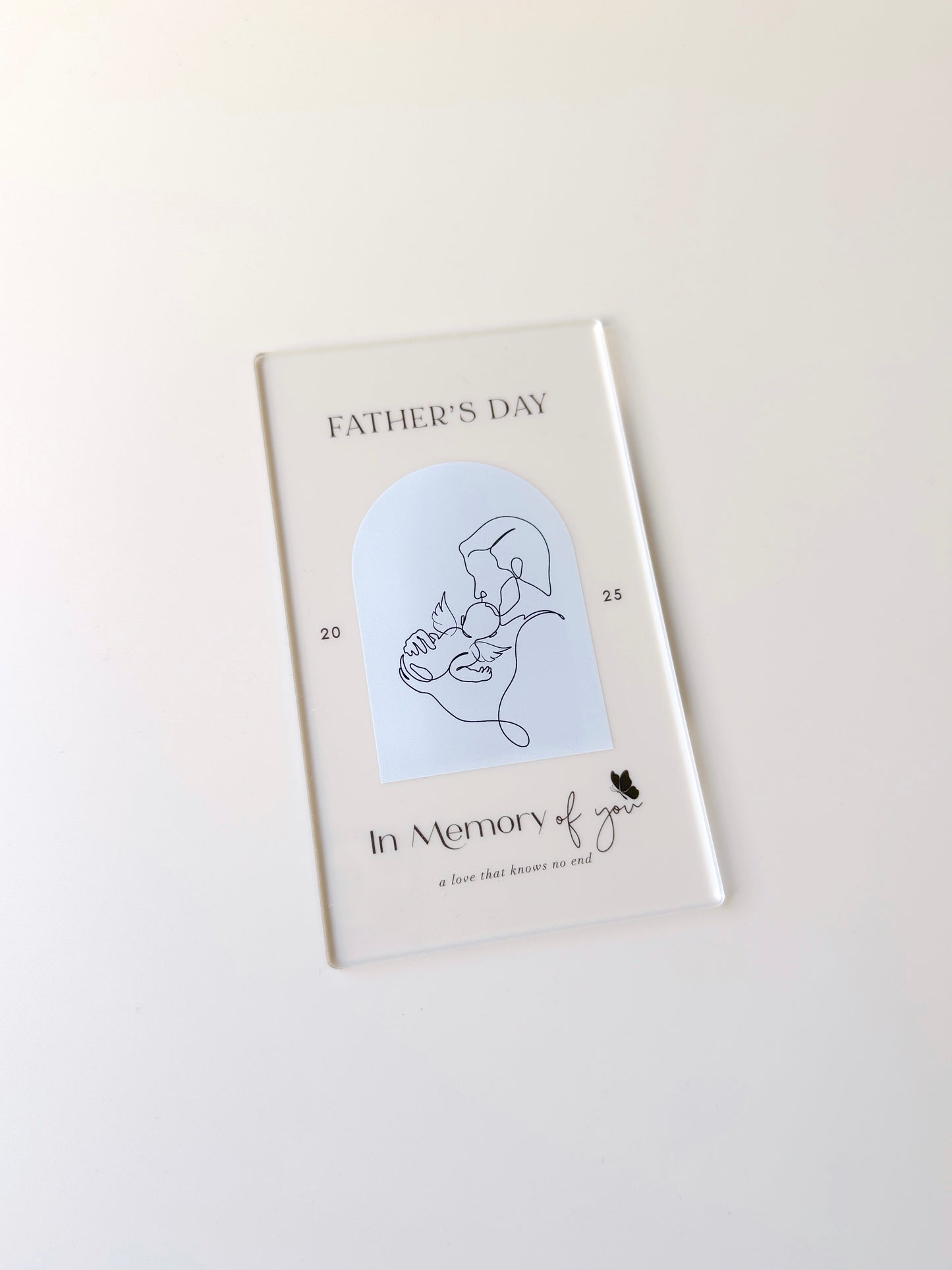 Photo Plaque - Father's Day - IMOY Angel Kiss