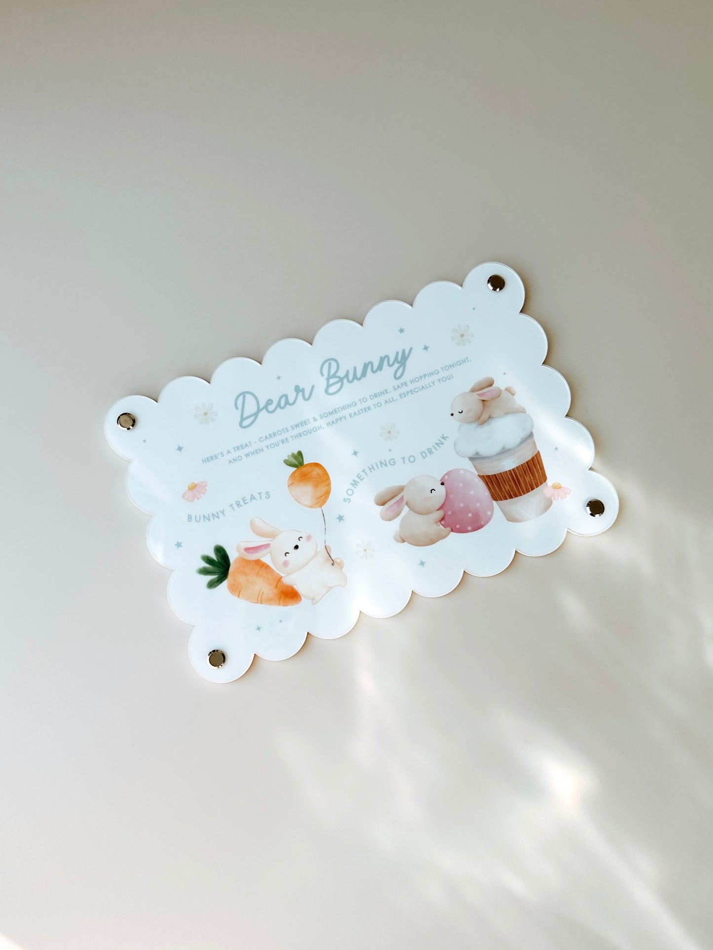 Bunny Board - Scallop Rectangle