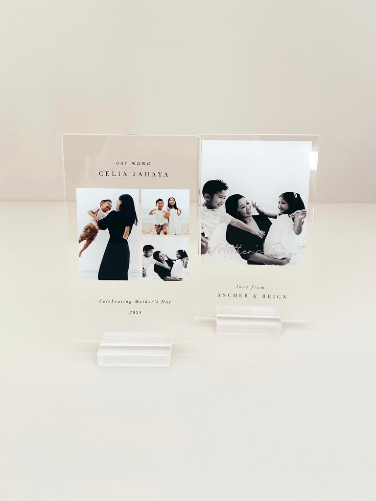 Mini Photo Plaque - Mother's Day - Polaroid