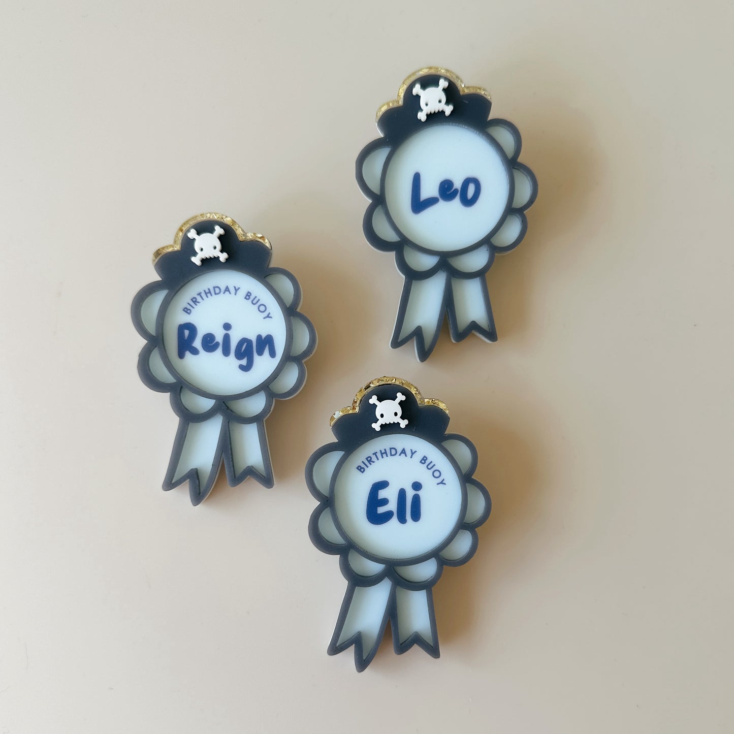 Birthday Badge - Pirate