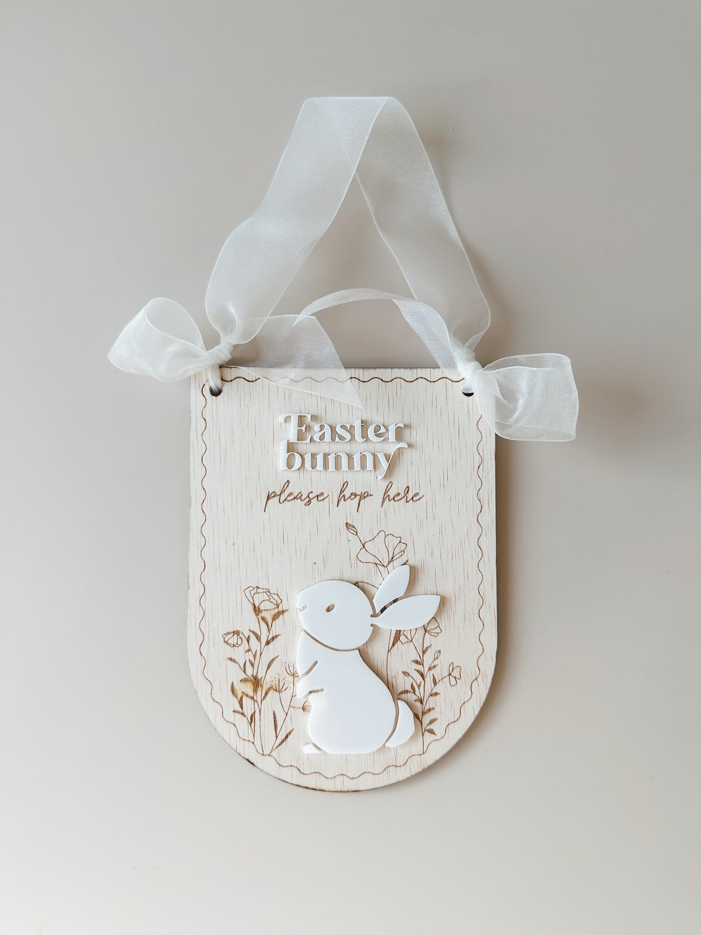 Easter Hanging Sign - Arch