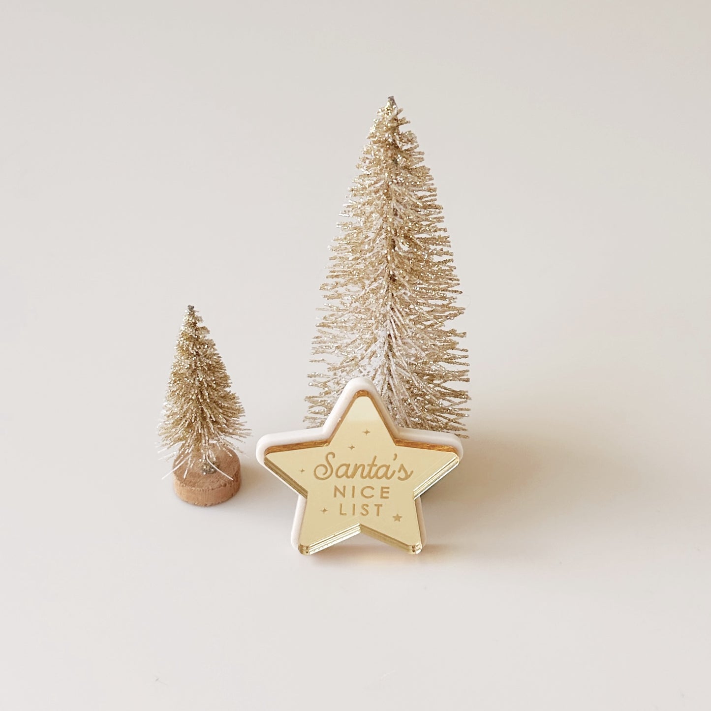 Santa's Nice List Badge - Star