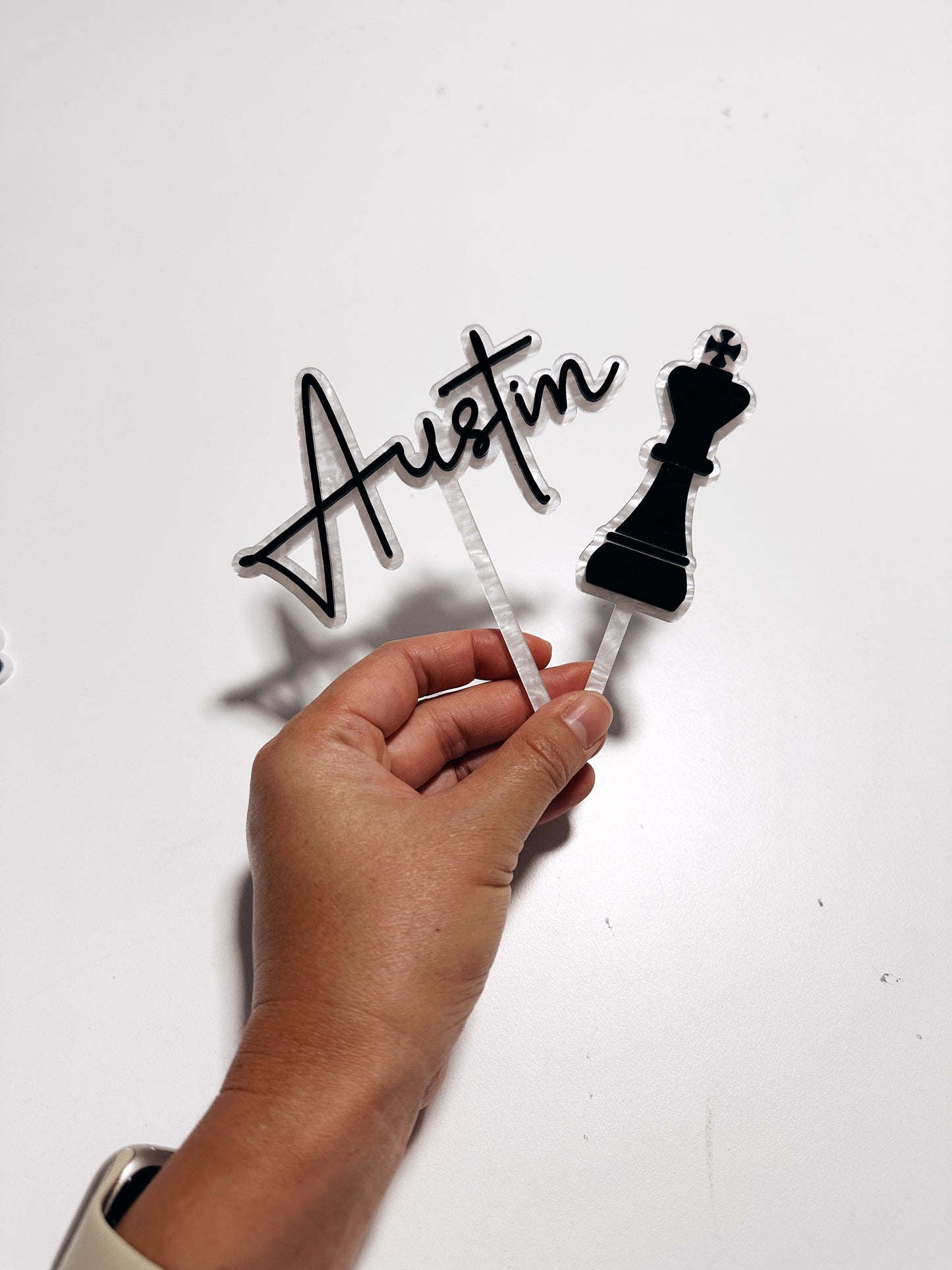 Cake Topper - Script