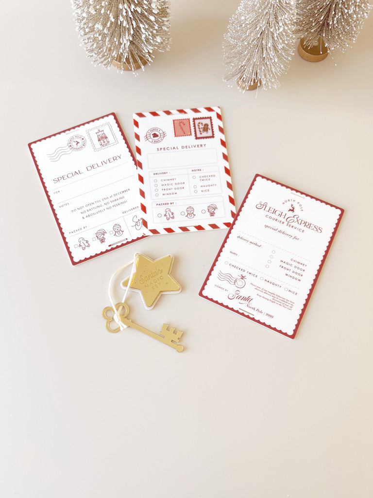 Gift Tag - Santa Delivery Label