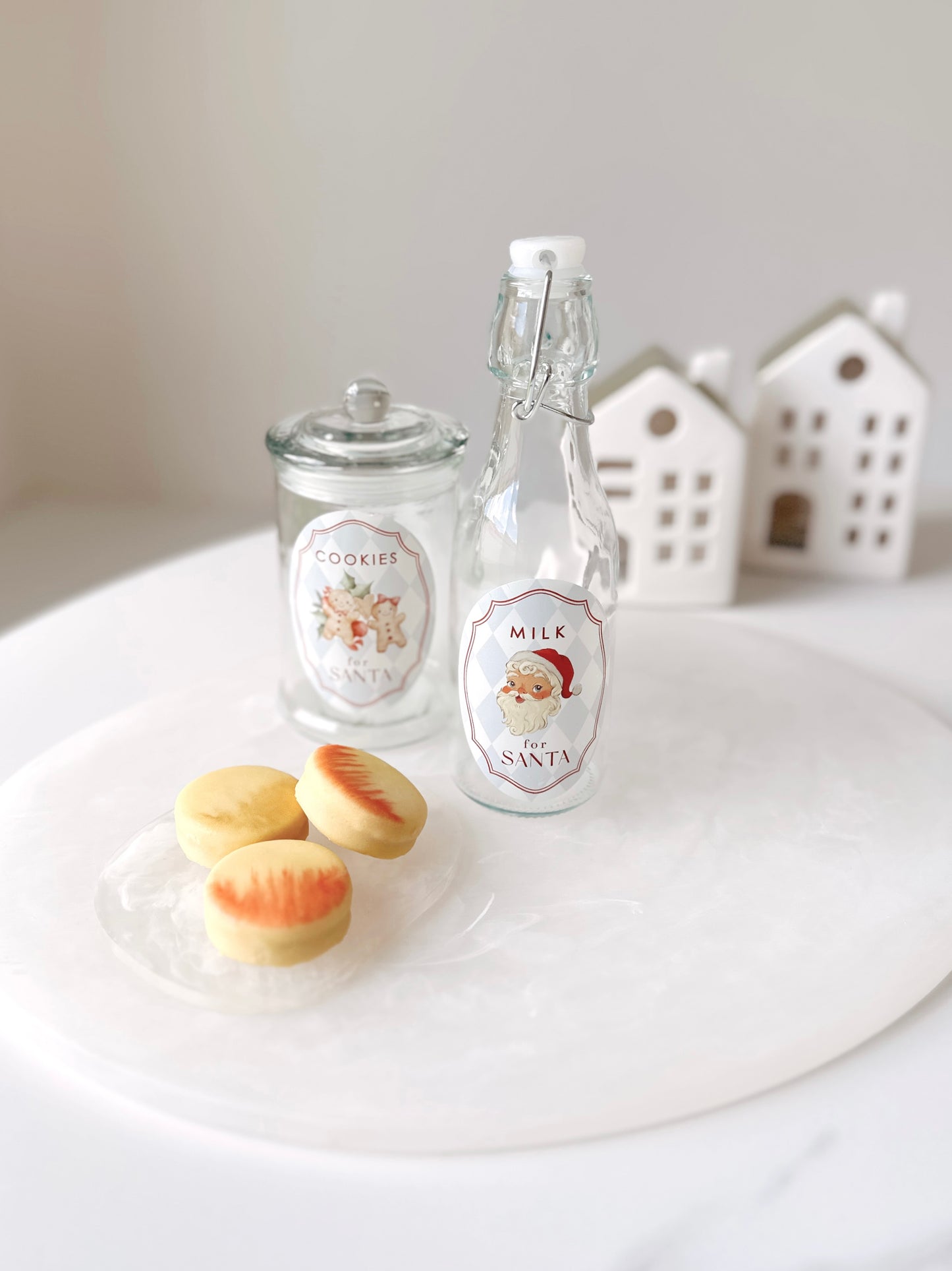 Santa Cookie Jar - Printed