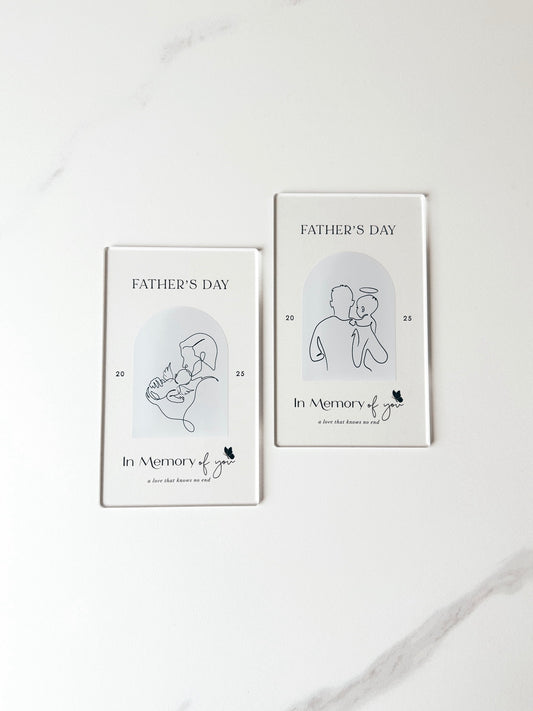 Photo Plaque - Father's Day - IMOY Angel Kiss