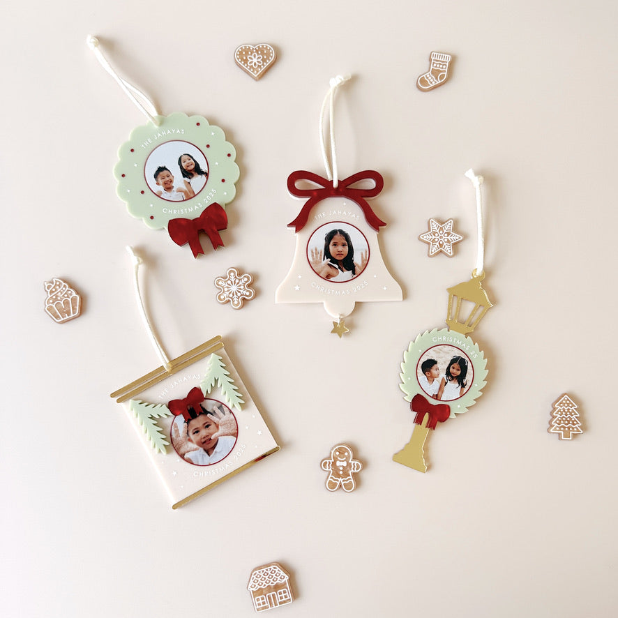 Christmas Photo Ornament - Lamp Post