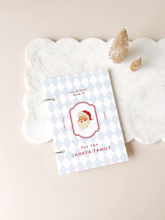 Christmas Card Folder - Santa