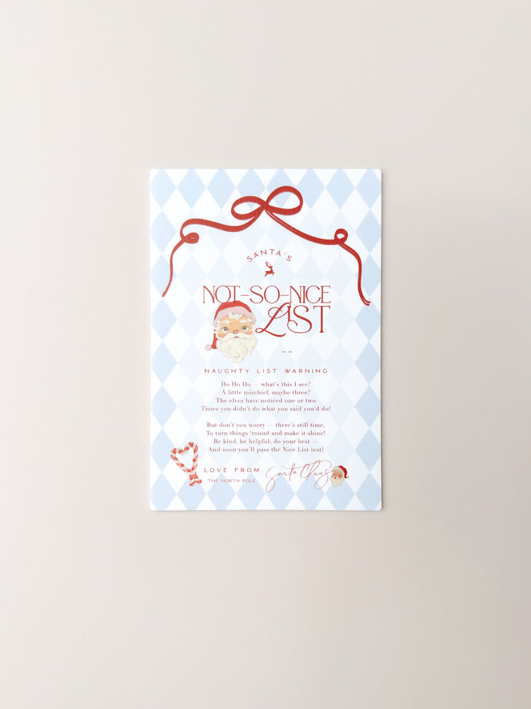 Nice List Certificate - Whimsy