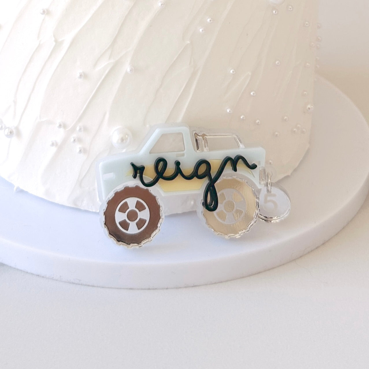 Birthday Badge - Monster Truck