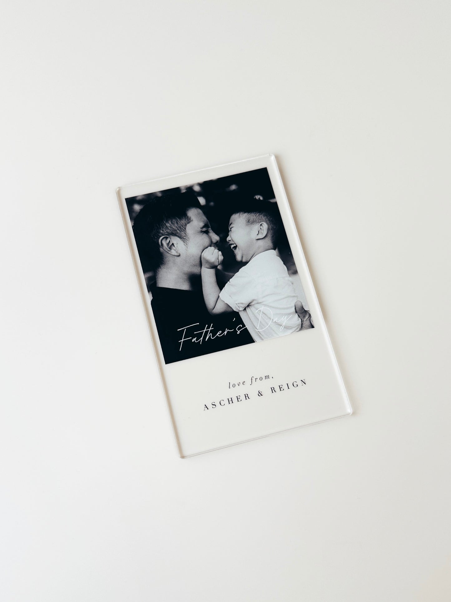 Mini Photo Plaque - Father's Day - Classic