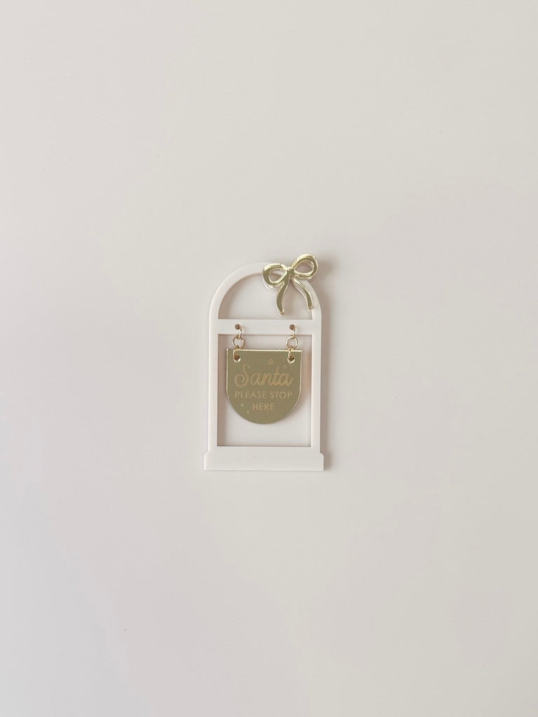 Christmas Village - Swing Sign