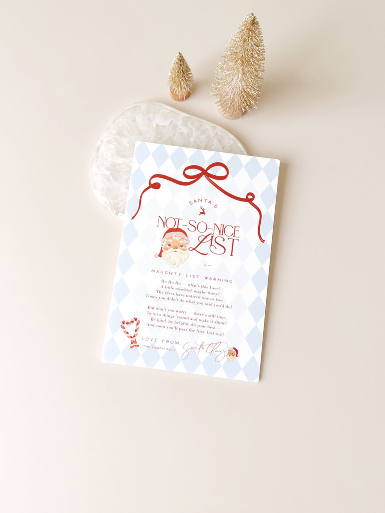 Nice List Certificate - Whimsy